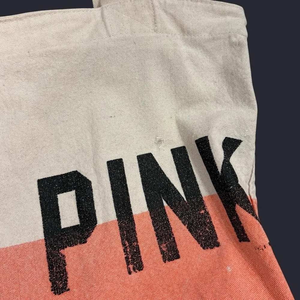 Y2K Victoria’s Secret PINK Large Tote Bag LOVE PINK